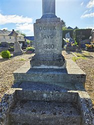 Croix de cimetière - 1890 - Bosc-Édeline